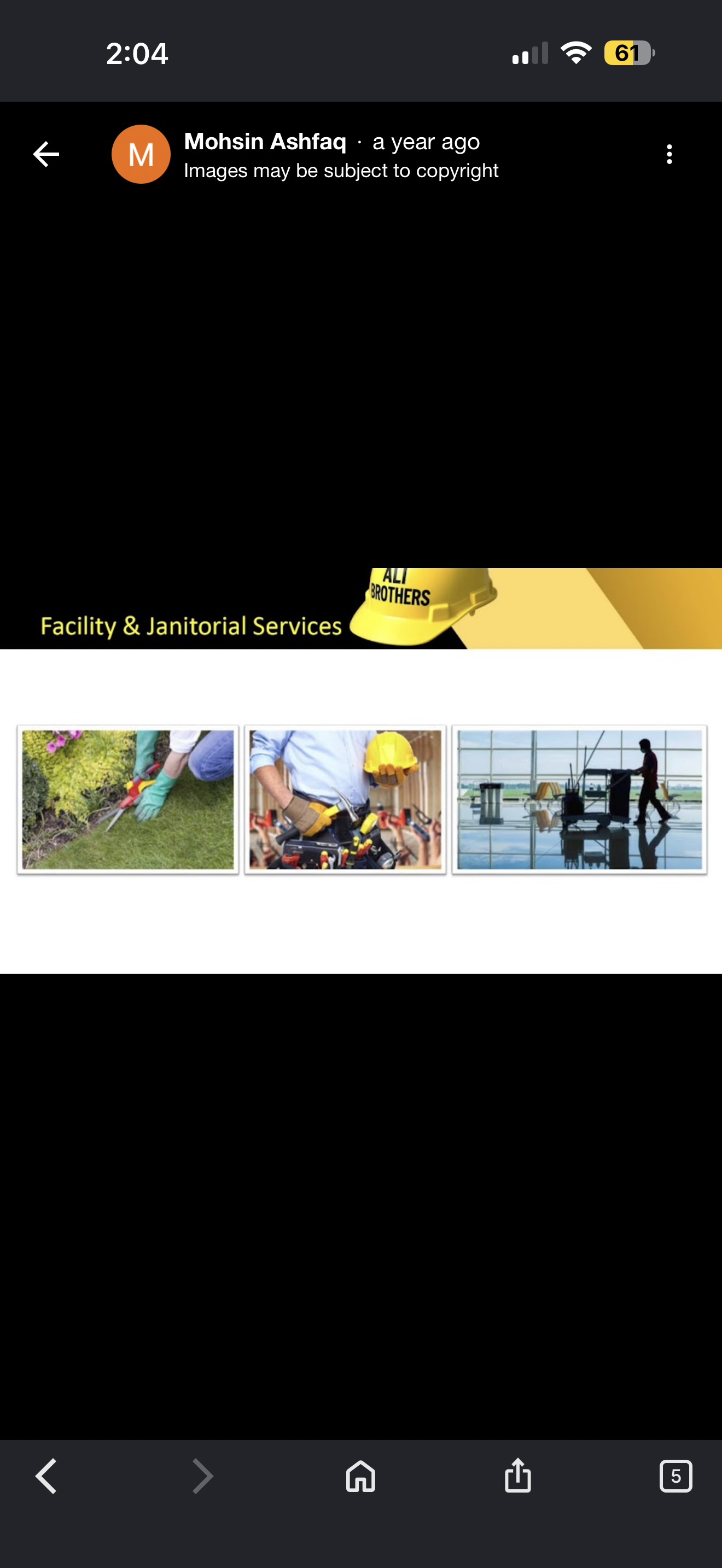 Facility and janitorial services