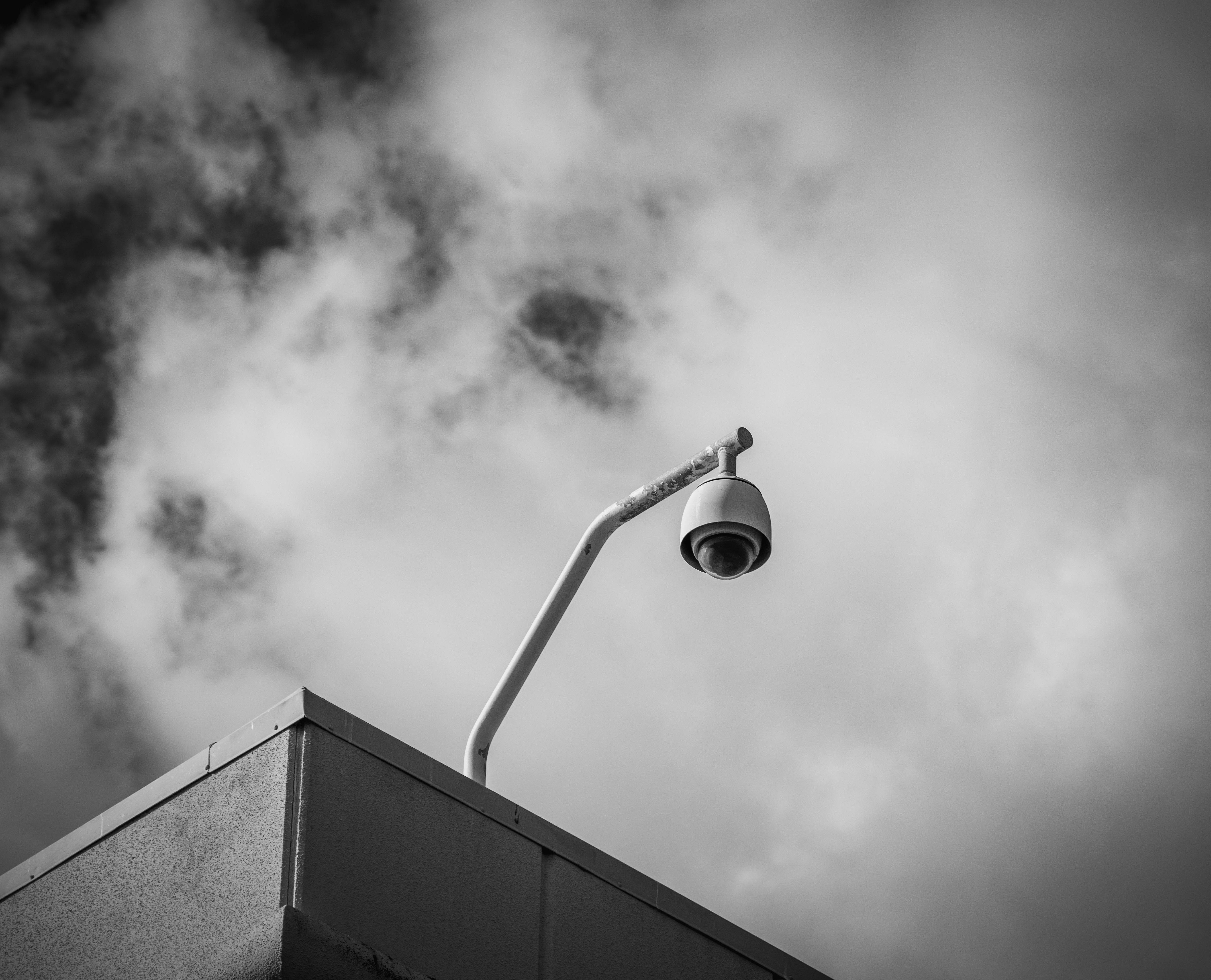 Architecturally integrated security camera